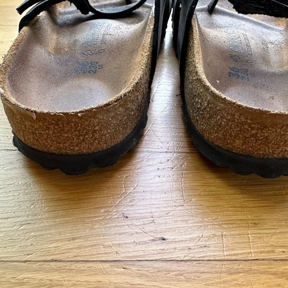 Birkenstock Womens Mayari Birko-Flor Flip Flop Summer Sandals Black Sz 5 US - Picture 10 of 11